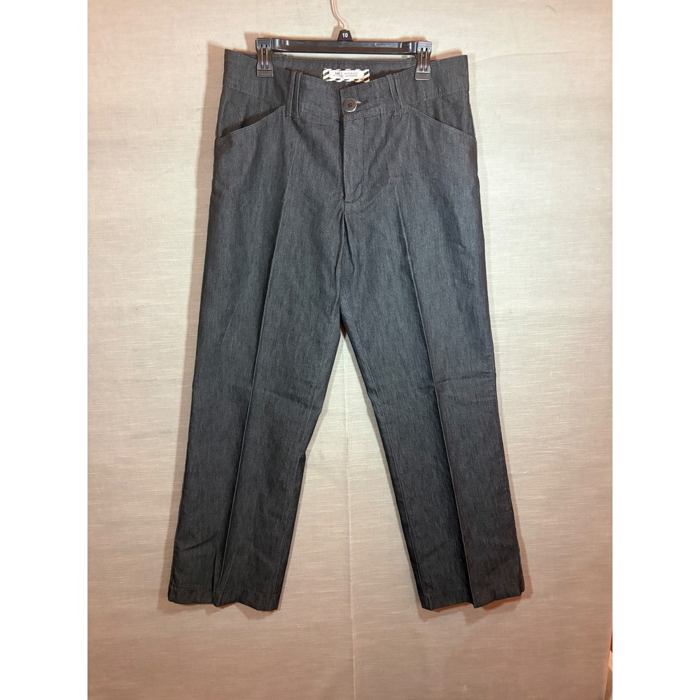 Lee Platinum Trouser Denim‎ Black Rinse Straight Leg Workwear Jeans Women's 14